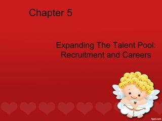 Chapter 5


     Expanding The Talent Pool:
      Recruitment and Careers
 