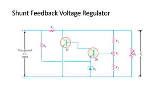 Shunt Feedback Voltage Regulator
 