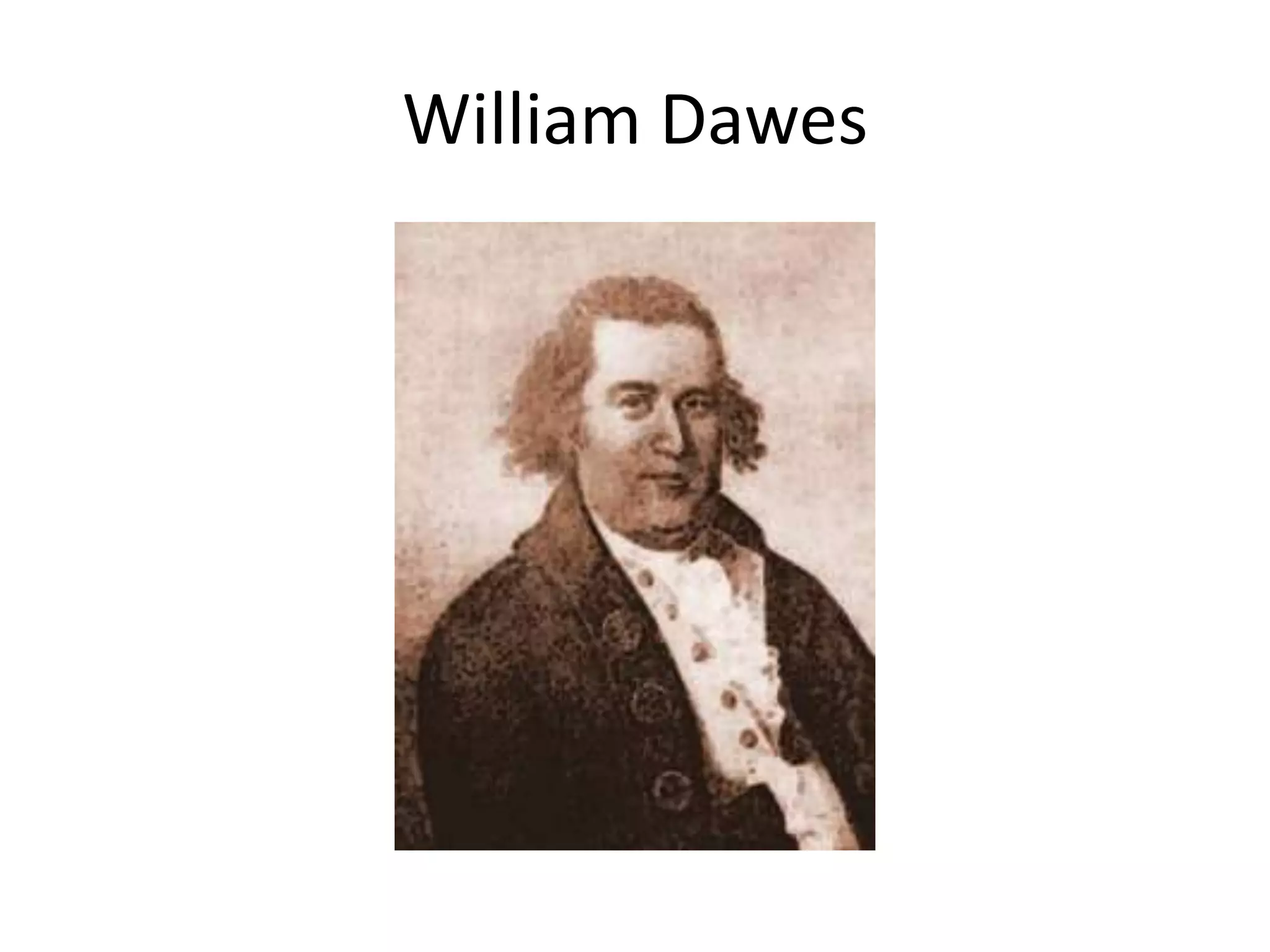 William Dawes