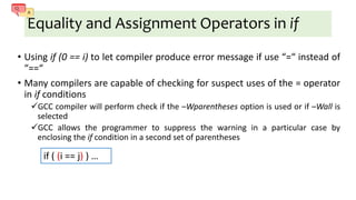 Ch5 Selection Statements | PPT