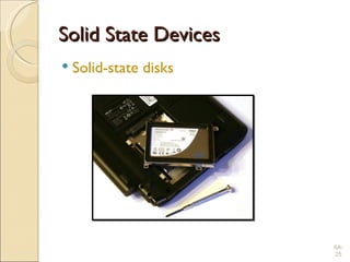 Solid State Devices Solid-state disks 6A- 