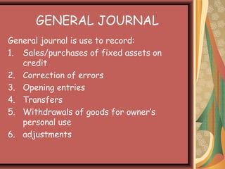 Ch 5 the journal | PPT