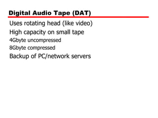 Individual tracks and sectors addressable 