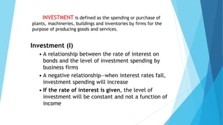 The Level of Investment | PPTX