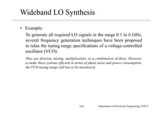 Multiband Transceivers - [Chapter 6] Multi-mode and Multi-band ...