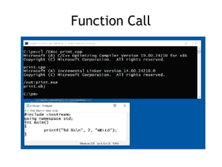 CNIT 126: Ch 6: Recognizing C Constructs in Assembly | PDF