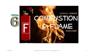 Ch 6. combustion and flame | PPT