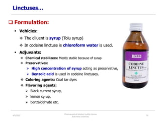 Ch6.pharmaceutical solutions | PPTX