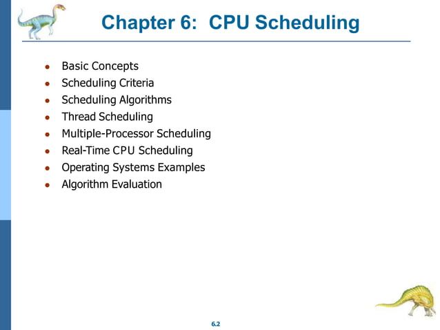 Operating Systems - CPU Scheduling Process | PPT