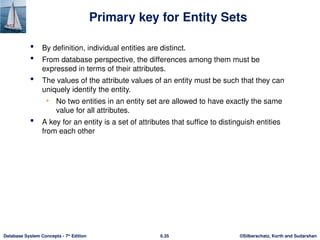 Database Design Using The ER Model PPT | PPTX
