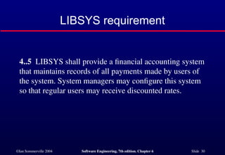 Libsys Software Logo ch6Software -development-requirements.ppt