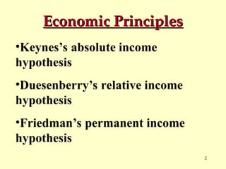 Ch 6.consumption, savings and investment | PPT
