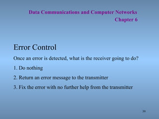 Comprehensive Overview of Errors, Detection, and Control in Data ...