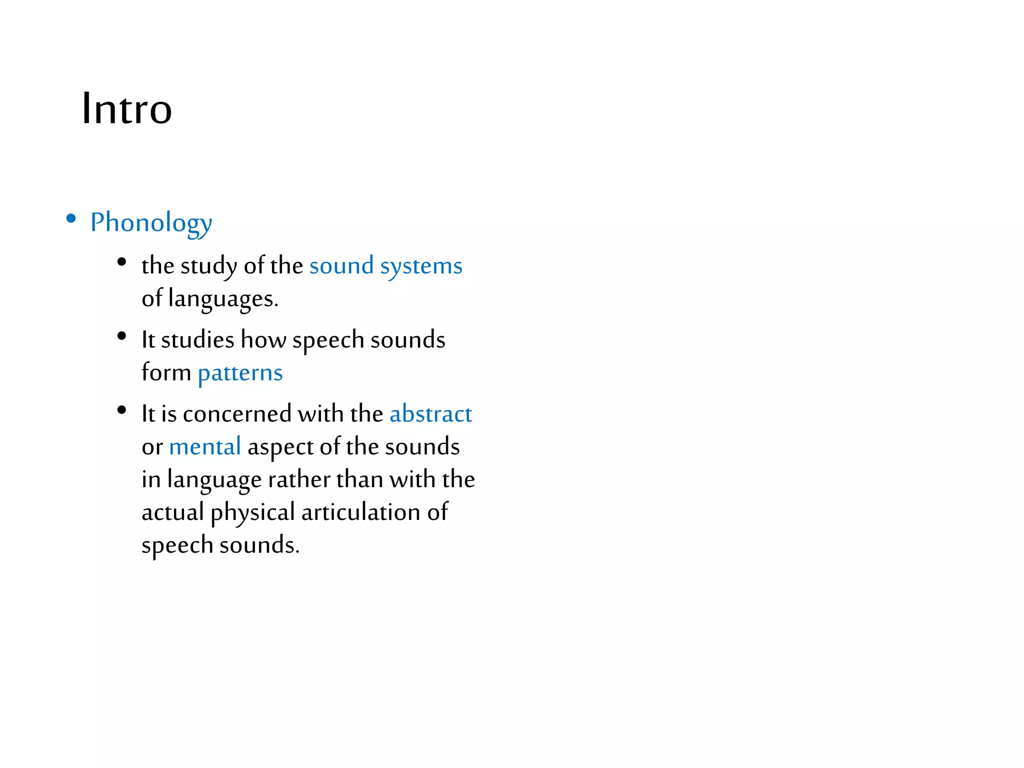 English Phonology - 01-Intro & Organs of Speech | PPTX