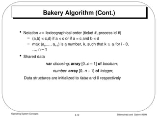 Process Synchronization in operating System | PPT