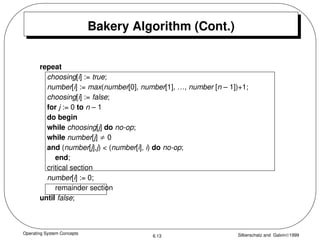 Process Synchronization in operating System | PPT