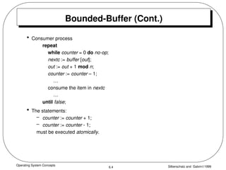 Process Synchronization in operating System | PPT