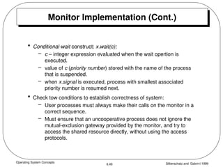 Process Synchronization in operating System | PPT