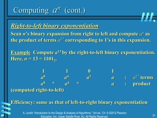 Ch6 transform and conquer | PPT