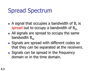 Bandwidth utilization: Multiplexing and Spreading.ppt