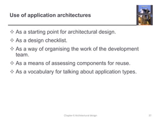 ch6 ArchitecturalDesign (NTU) | PPTX
