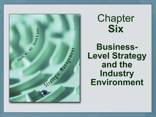 Chapter
Six
Business-
Level Strategy
and the
Industry
Environment
 