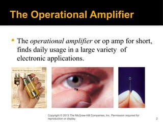 Operational Ampl Comprehensive Guide to Operational Amplifier Circuits and Applications ...