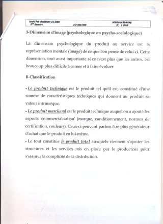 Ch6 le marketing mix