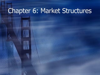 Chapter 6: Market Structures 