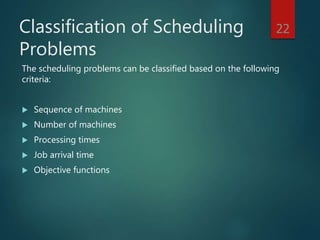 Production Management and Scheduling | PPT
