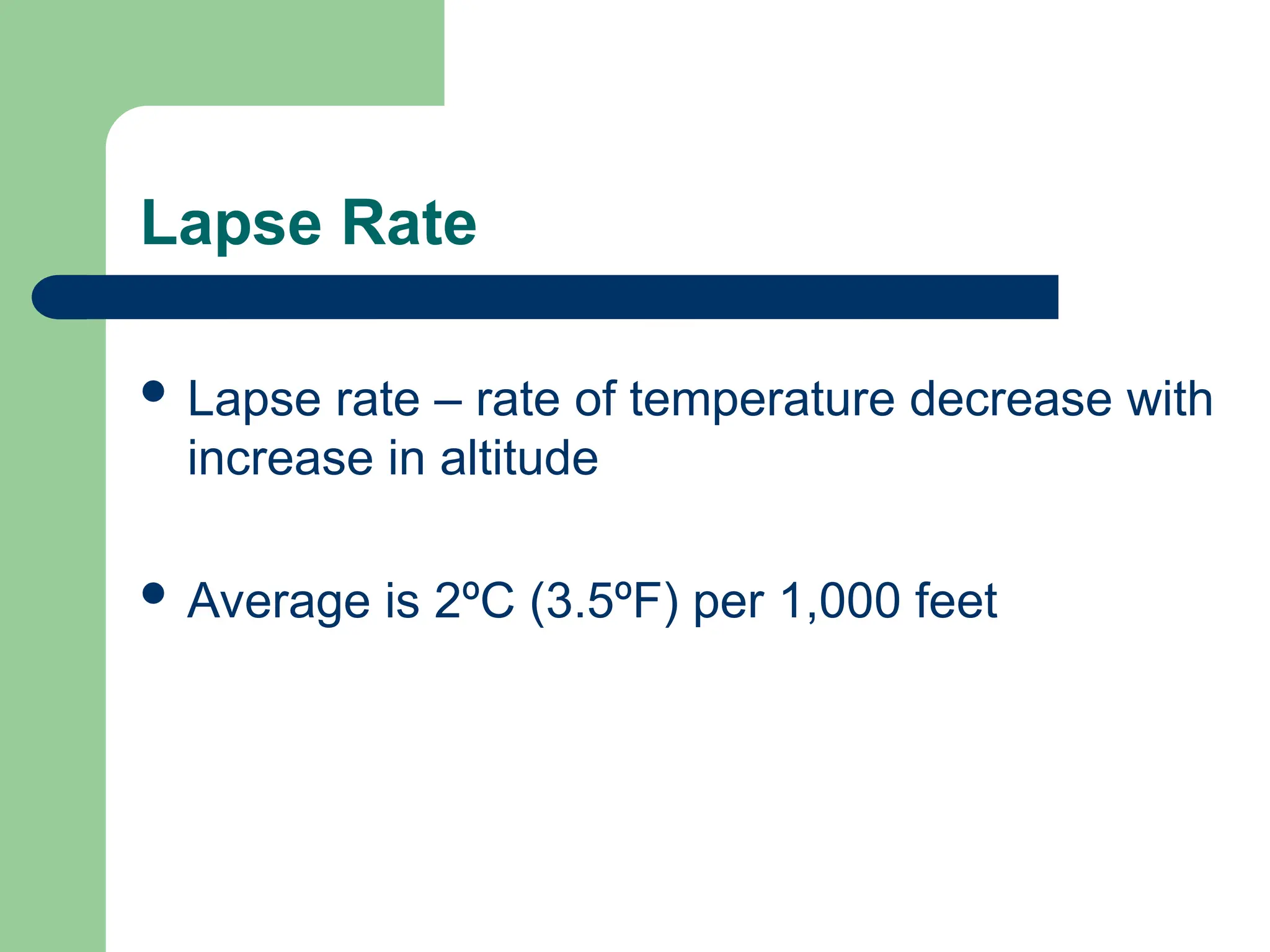 The Aviation Weather Meteorology for Pilots | PPT