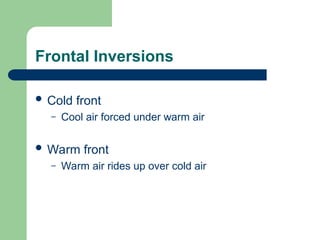 The Aviation Weather Meteorology for Pilots | PPT