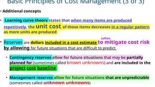 Predict Cost ITPM ch7 project cost management notes>? | PPTX