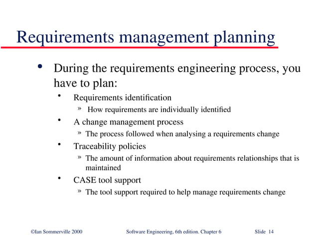 software requirement engineering process part II | PPT