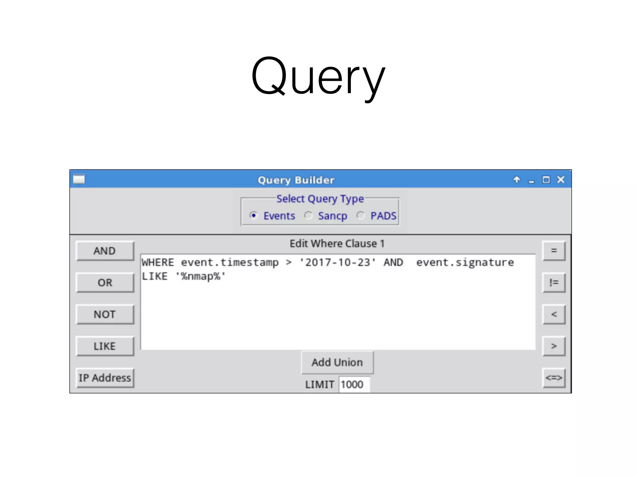 Query