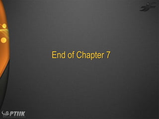 End of Chapter 7

 