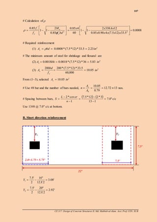 Ch 7 design of rcc footing | PDF