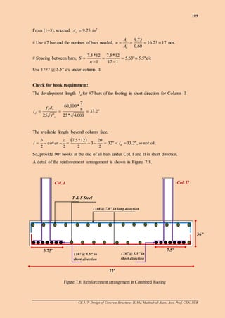 Ch 7 design of rcc footing | PDF