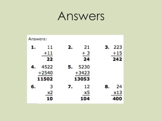 Answers 