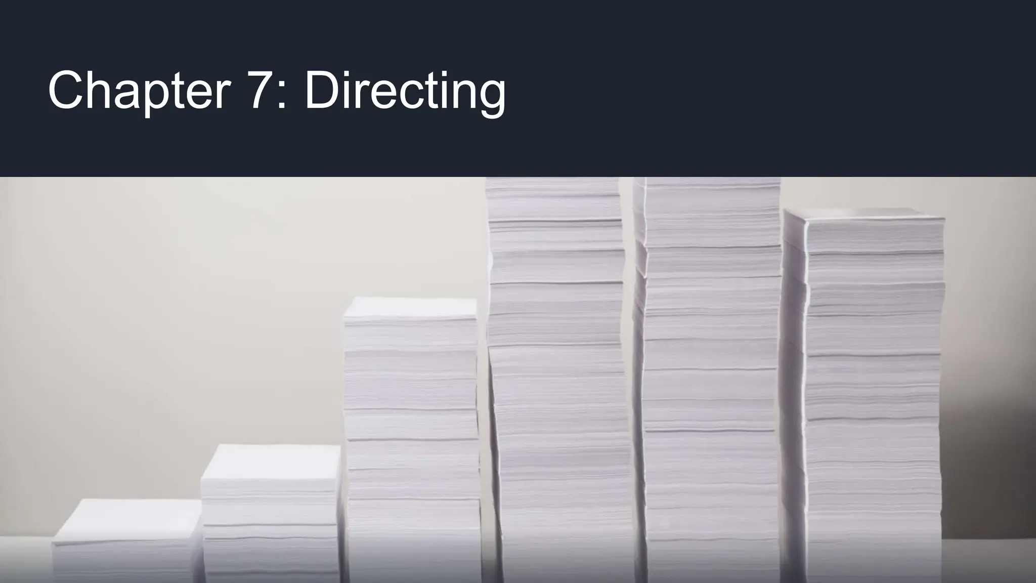 Ch 7 Directing Pptx Ppt