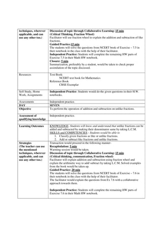 Ch 7 fractions_lesson pla_npdf | PDF