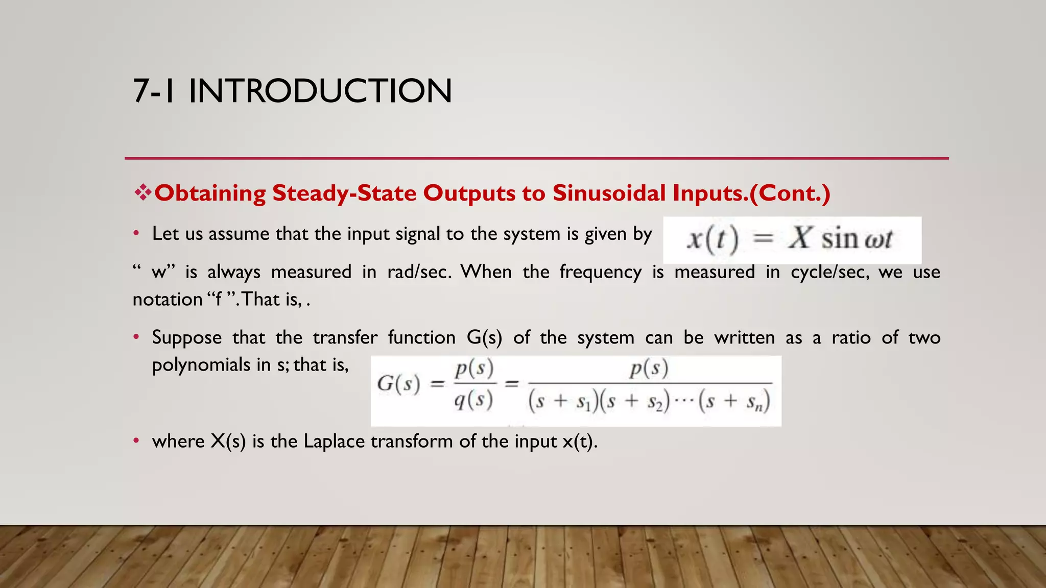 Ch7 frequency response analysis | PDF