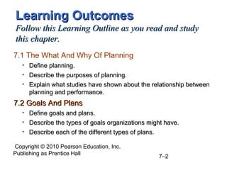 Ch7 planning | PPT