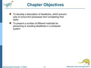 operating system concepts of deadlocks detection | PPT
