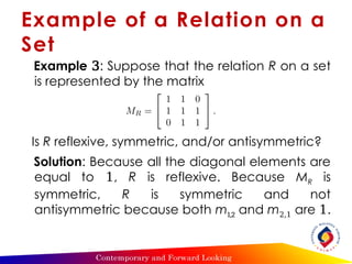 realtion ppt for disteane maths for engg | PPTX