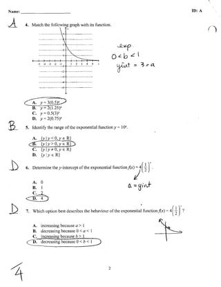 Mrs. Sack's Foundations 30 Ch 7 review assignment(key) | PDF
