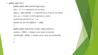 ch 7 single dimension array in oop .pptx