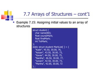 Ch7 structures | PPT