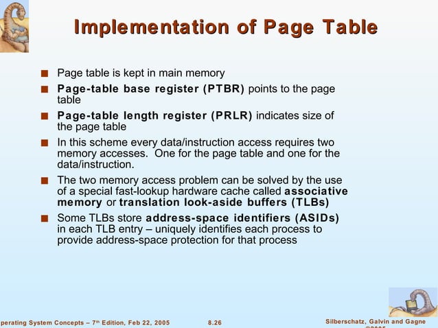 Chapter 8 - Main Memory | PPT