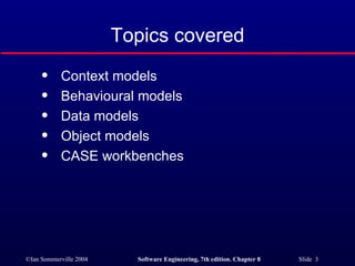 SE - System Models | PPT